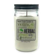 Swan Creek Pantry Jar Candle- Earl Grey Mist (Medium12oz)